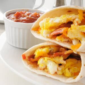 Chorizo Breakfast Burrito