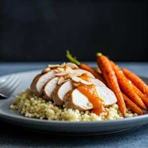Mediterranean Apricot Glazed Chicken