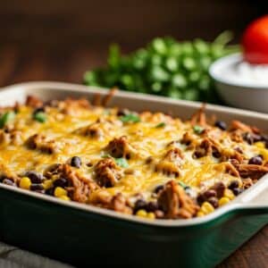 Mindful Meals Pork Carnita & Creamy Tomatillo Casserole