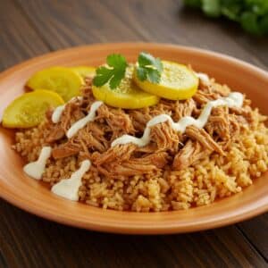Mindful Meals Chicken Enchiladas Bowl with Tomatillo Cream