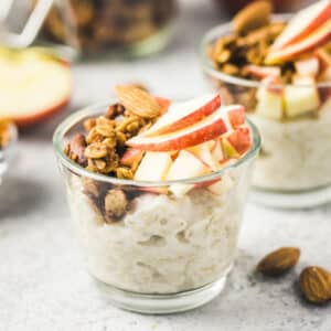 Apple Cinnamon Overnight Oats