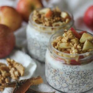 Mindful Mornings Cinnamon Apple Chia Pudding