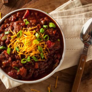 Mindful Meals Tenderloin Steak & Vegetable Chili with Cornbread