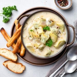 Creamy Chicken Artichoke Stew