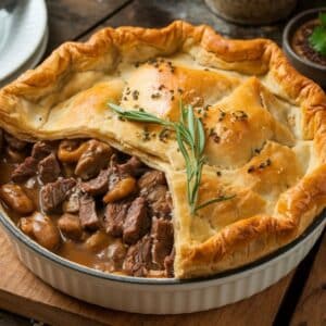 Mindful Meals Guinness Beef Pot Pie