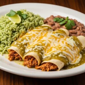 Pulled Pork Enchiladas with Colorado Green Chili