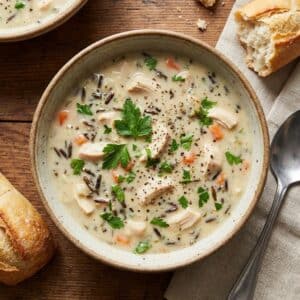 Creamy Chicken & Wild Rice Soup