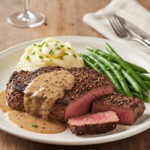 Steak au Poivre
