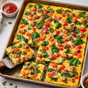 Mindful Mornings Sheet pan Omelette
